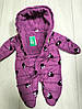 Комбінезон для дівчинки фіолетовий Мінні маус Disney 62, 68, 74см, фото 4