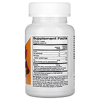Zinc Plus Lozenge For Children Natural Tangerine California Gold Nutrition 90 жувальних таблеток, фото 3