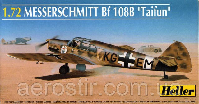 Messerschmitt Bf-108B 'Taifun' 1/72 HELLER 80231