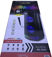 Музична колонка з пультом та мікрофоном портативна Bluetooth RX-8228, фото 10