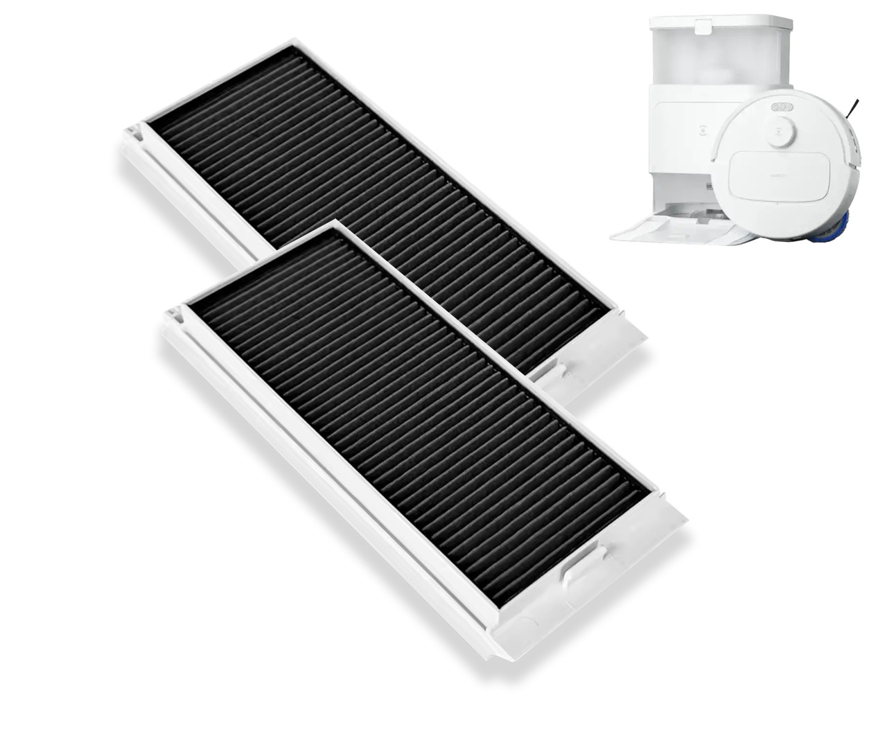 Фільтри 2 шт для робот-пилососів Ecovacs Deebot N30 Omni / N30 Pro Omni