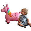 Дитяча конячка стрибун гумова надувна м'яка стрибалка для малюка розвиваюча іграшка єдиноріг для стрибків, фото 2