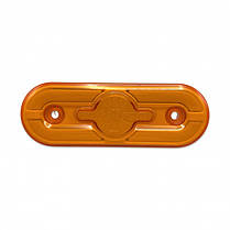 Ліхтар габаритний 12-24v діодний жовтий (LED) неон, фото 2