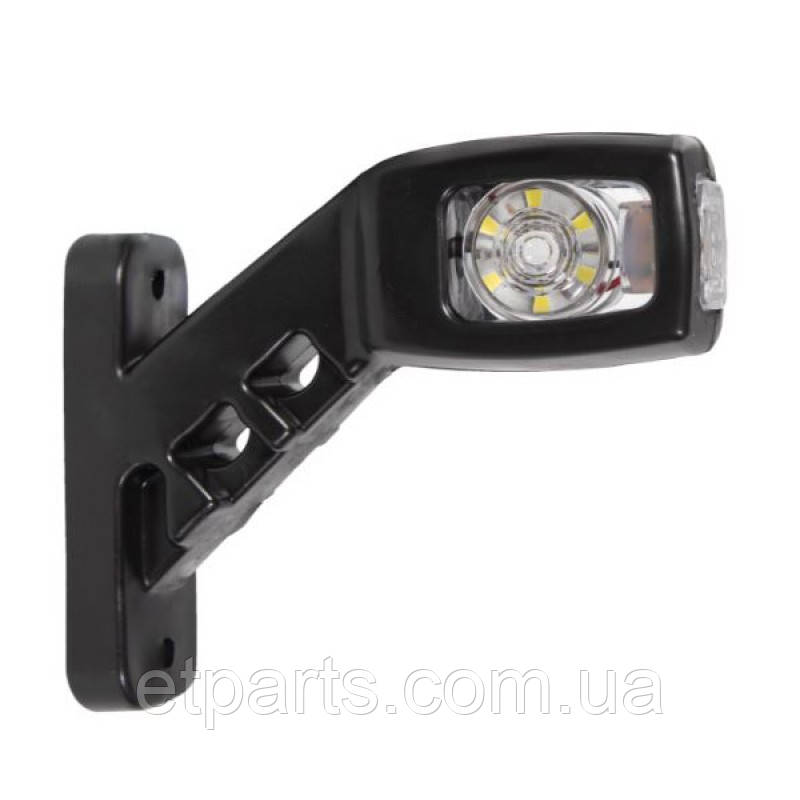 Ліхтар габаритний (ріжок) 45° 14см 24V (LED)