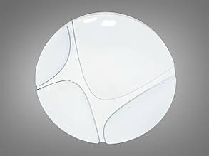 Смарт люстра - світлодіодний світильник на стелю, без пульта, 72W, білий