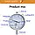 Індикатор годинникового типу з точністю 0,01 мм діапазон 0-10 мм, датчик вимірювання биття, фото 3