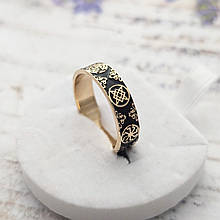 Перстень з набіром Оберегів, кільце