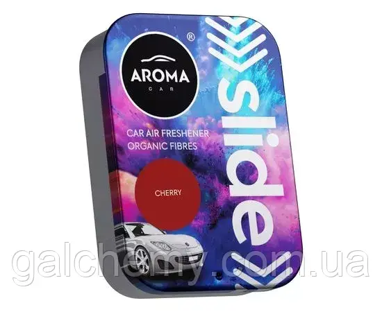 Автомобільний ароматизатор Aroma Car Organic SLIDE - Cherry (117443)