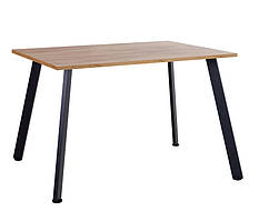 Стіл LENARD BLACK (18) 1100*680 ДУБ КАМ'ЯНИЙ, Арт.59595