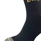 Набір чоловічих шкарпеток високих бавовняних Leo Protection махра 44-46 6 пар Чорно-жовтий (ROZ6501036952), фото 4