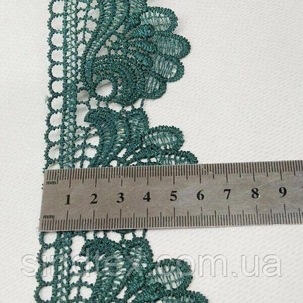 (1 м) Мереживо макраме Sindtex 6CM (13 м) колір - зелений (M729-42-074), фото 4