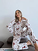 Домашня жіноча піжама COSY "Норді"(сорочка+штани)