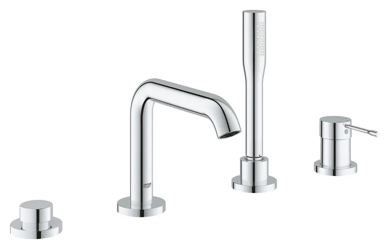 Змішувач на борт ванни на 4 отвори Grohe Essence New (19578001), фото 1