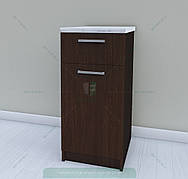 Вузький нижній модуль М4 400 мм. з ДСП без стільниці | Sv-mebli