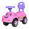 Дитяча каталка-толокар Bambi M 4073-8-2 від 1 року музика світло Рожевий, фото 2