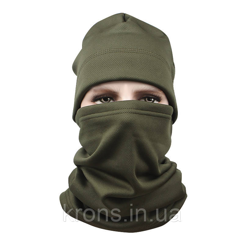 Шапка флісова JY-139 Green, фото 1