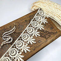 (1 метр) Мереживо макраме Sindtex 5 см колір - молочний (26М-H1931М-7)