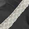 (1 метр) Мереживо гіпюр стрейч, 8,5см (7177), Колір айворі, фото 3