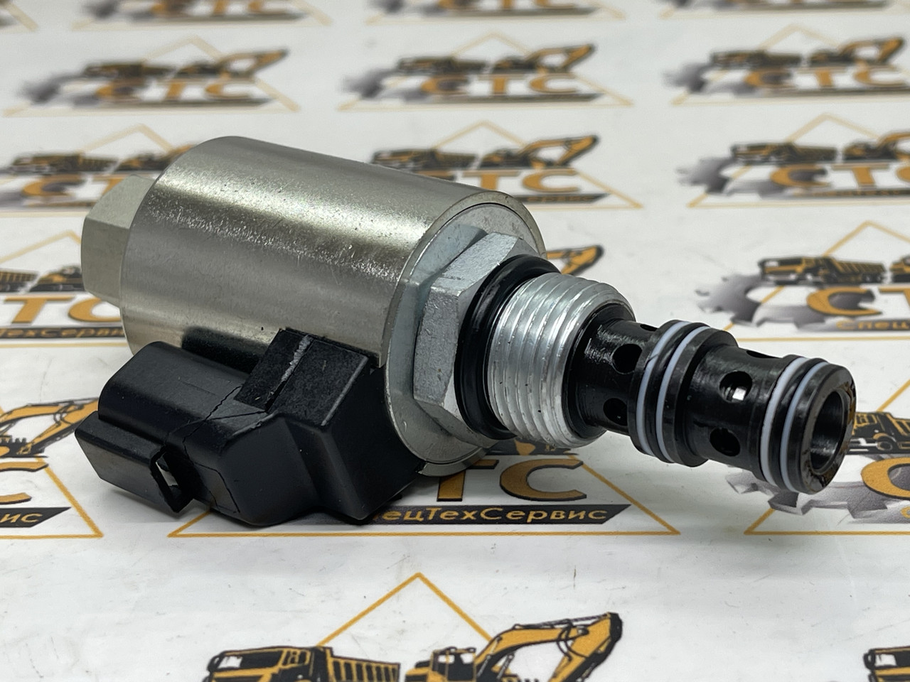 Клапан електромагнітний (солоїд) увімкнення приводу переднього моста на JCB номер 25/220992, фото 1