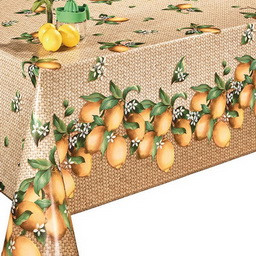 Скатертина Клейонка "Декорама" на флізеліновій основі. Ширина: 1,4 м, фото 1