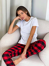 Футболка жіноча COSY біла стрейч-кулір, фото 6