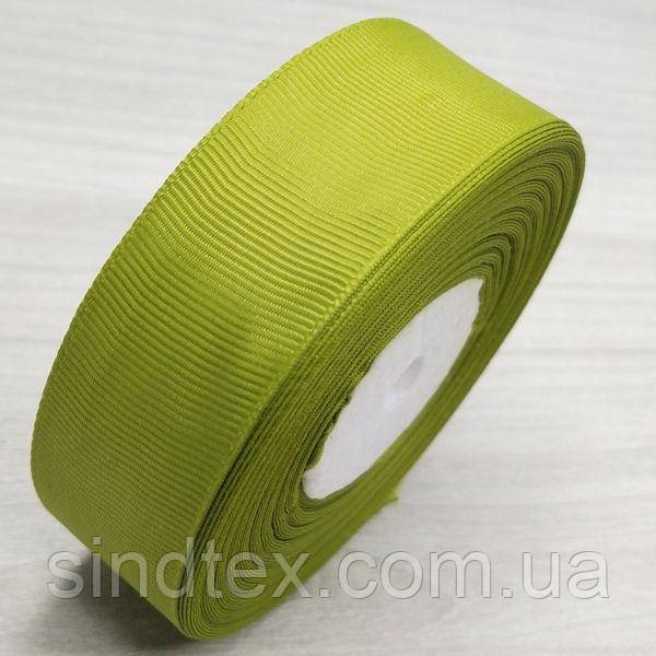 184 колір хакі, 2,5см. стрічка репсова 23м.