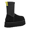 Жіночі уггі UGG Classic Dipper Black 41 Чорні (1144031), фото 3
