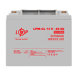 Акумулятор гелевий LPM-GL 12V - 40 Ah