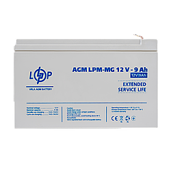 Акумулятор мультигелевий LPM-MG 12V - 9 Ah
