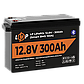 Акумулятор LP LiFePO4 12,8V - 300 Ah (3840Wh) (Smart BMS 200А) з BT пластик, фото 5