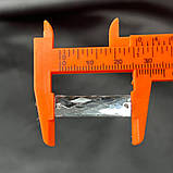 20 шт - Стрази акрилові пришивні 7х26 мм, кристал, фото 3