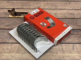 Вкладиші корінні Д-240,Д-243,Д-245 Н1 (H1384/5 STD), (вир-во Federal Mogul, технологія Glyco)