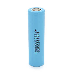 Акумулятор 18650 Li-Ion LG LGDBM361865 (LG M36), 3450mAh, 10A, 4.2 / 3.63 / 2.5V, ціна за шт, Cyan