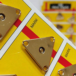 D=25 мм пришивні кнопки металеві, декоративні для шиття одягу золото