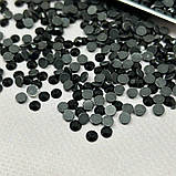 SS20 (4,6-4,8 мм) термоклейові стрази - 10 гр - col Jet, фото 2
