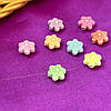 (20 гр) Намистини пластикові Квіточка 4х11 мм - МІКС, фото 3