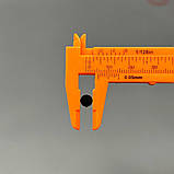 SS30 (6,3-6,5 мм) термоклейові стрази - 10 гр - col Jet, фото 3