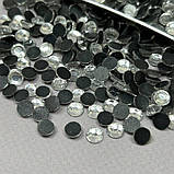 SS30 (6,3-6,5 мм) термоклейові стрази - 10 гр - Crystal, фото 2