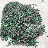 SS6 Термоклейні стрази дмс (DMC Китай) Col: EMERALD, фото 3