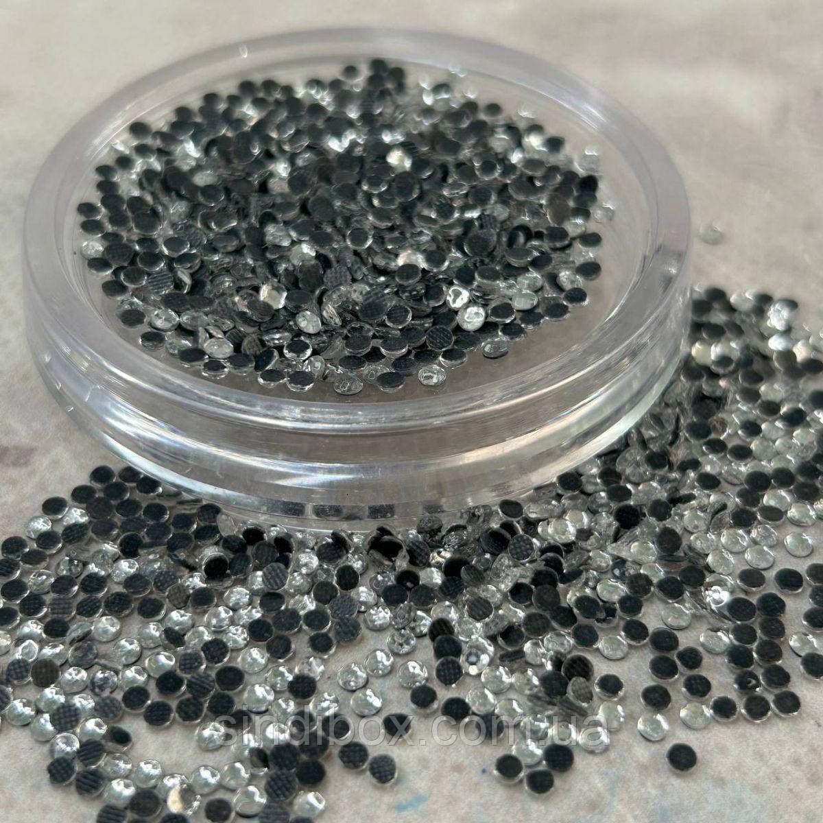 SS8 термоклейові стрази 10 гр - col Crystal, фото 1