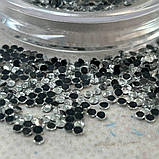 SS8 термоклейові стрази 10 гр - col Crystal, фото 2