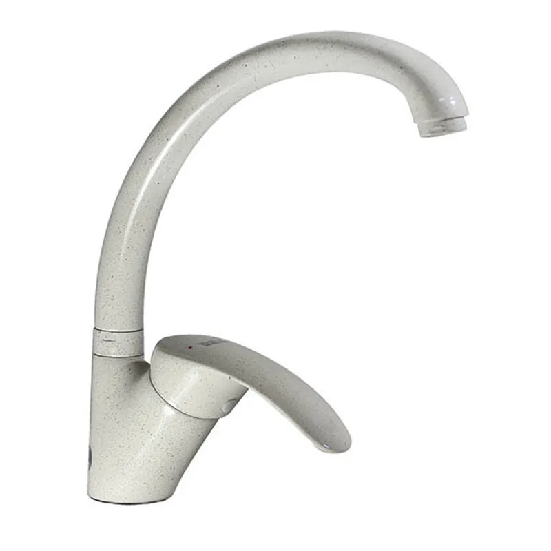 Змішувач для кухні Haiba Mars 011 бежевий (HB0263), фото 1