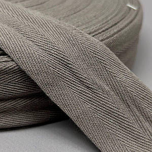 4,5 см кіперна стрічка бавовняна - тауп