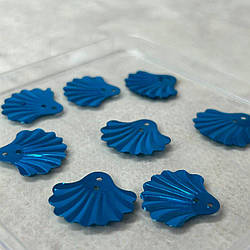 20мм Паєтка мушля 5г - синій