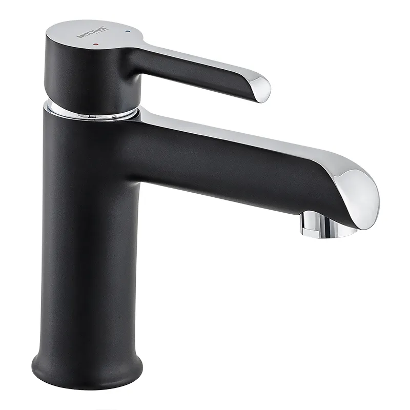 Змішувач для умивальника Mixxus Premium Edem 001 (Black) (MI5838), фото 1