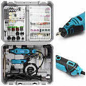 Гравер Grand МГ-670К/12V (Два гравери, 252 насадки, гнучкий вал, штатив, ЧЕХІЯ)