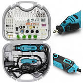 Гравер Grand МГ-670К/12V NEW (Два гравери, 252 насадки, гнучкий вал, штатив, ЧЕХІЯ)