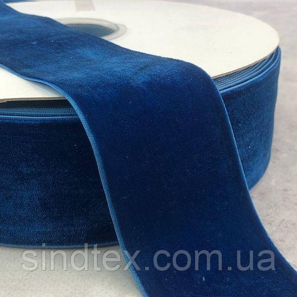 Оксамитова стрічка декоративна 5 см. 20 м - №8112