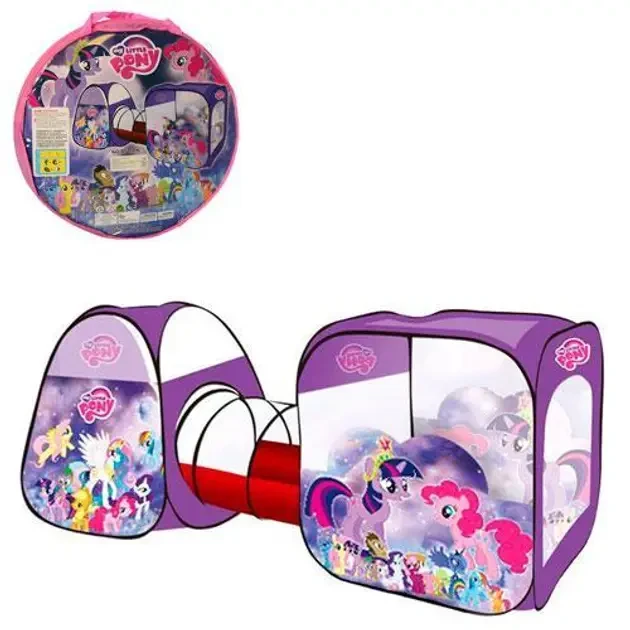 Дитячий ігровий намет з тунелем My Little Pony 8015 PN 270 х 92 х 92 см, у сумці