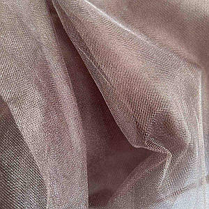 050-Фатин м'який (середньої жорсткості) ширина 3м. КОРИЧНЕВИЙ